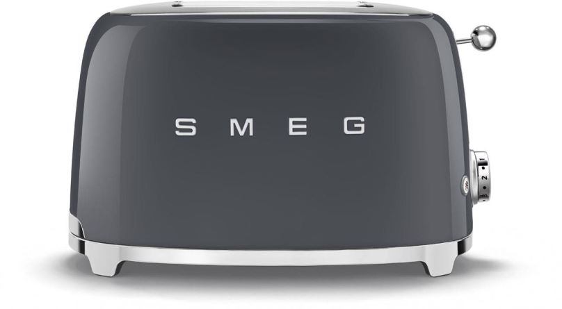 Topinkovač SMEG 50's Retro Style 2x2 šedý 950W