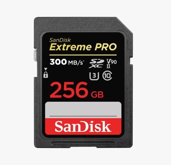 Paměťová karta SanDisk SDXC 256GB Extreme PRO UHS-II