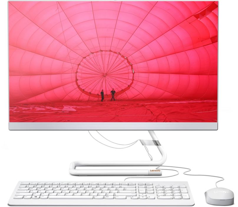 All In One PC Lenovo IdeaCentre 3 24IIL5 Foggy White