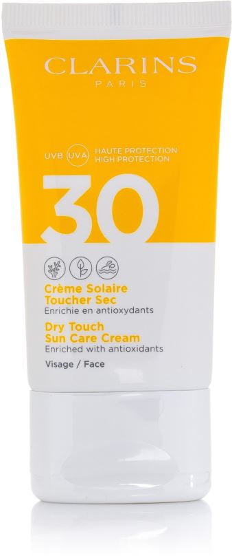 Opalovací krém CLARINS Dry Touch Sun Care Cream SPF30 50 ml