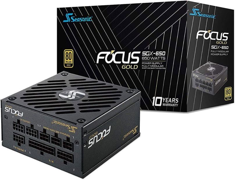 Počítačový zdroj Seasonic Focus SGX 650 Gold