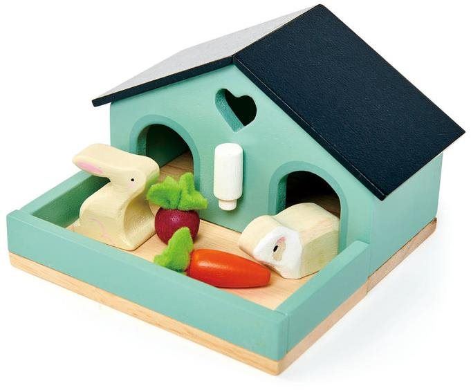 Nábytek pro panenky Tender Leaf Pet Rabbit Set