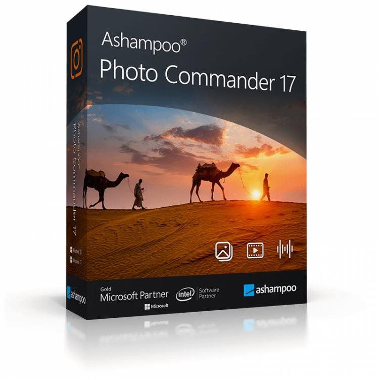 Grafický software Ashampoo Photo Commander 17 (elektronická licence)
