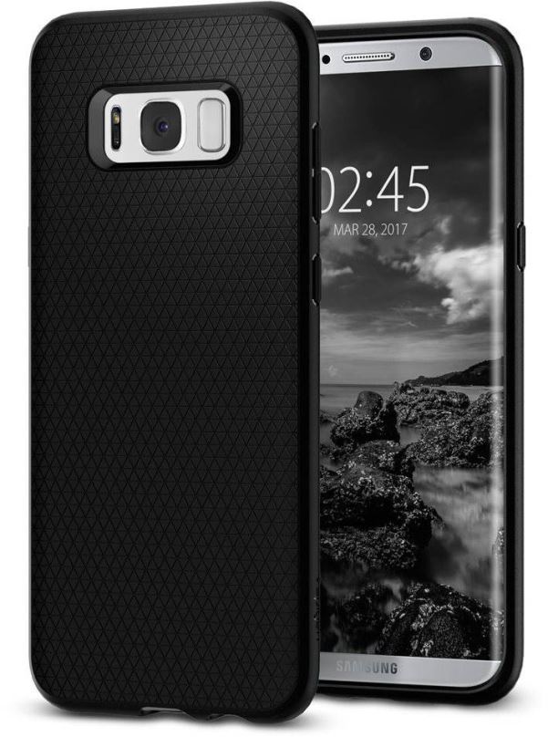 Kryt na mobil Spigen Liquid Air Black Samsung Galaxy S8