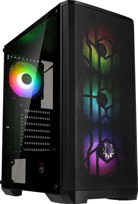 Počítačová skříň BitFenix Nova Mesh TG SE ARGB Edition Black