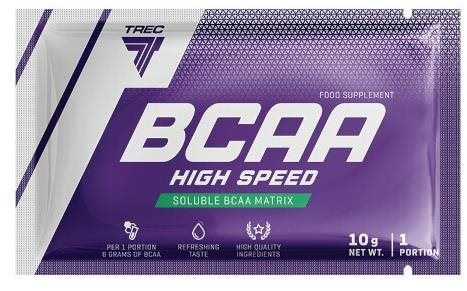 Aminokyseliny Trec Nutrition BCAA High Speed, 10 g, cola