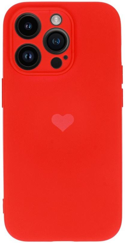 Kryt na mobil Vennus Valentýnské pouzdro Heart pro iPhone 12 Pro Max - červené