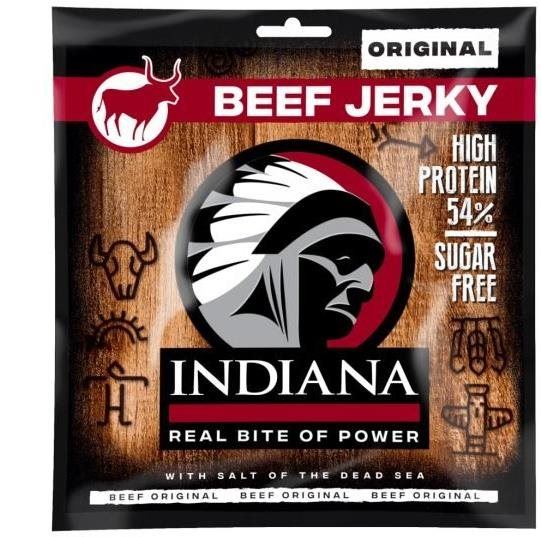 Sušené maso Indiana Jerky beef Original 60g