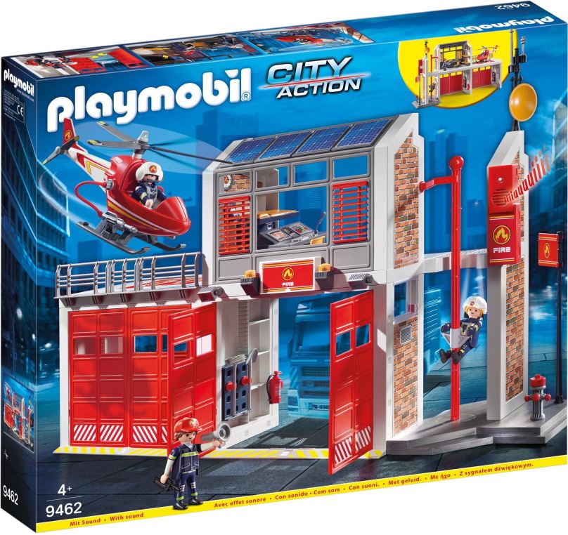 Stavebnice Playmobil Velká požární stanice