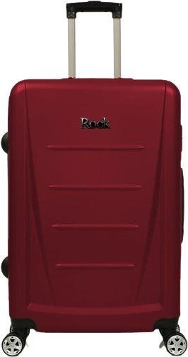 Cestovní kufr Rock TR-0229-M ABS - červená