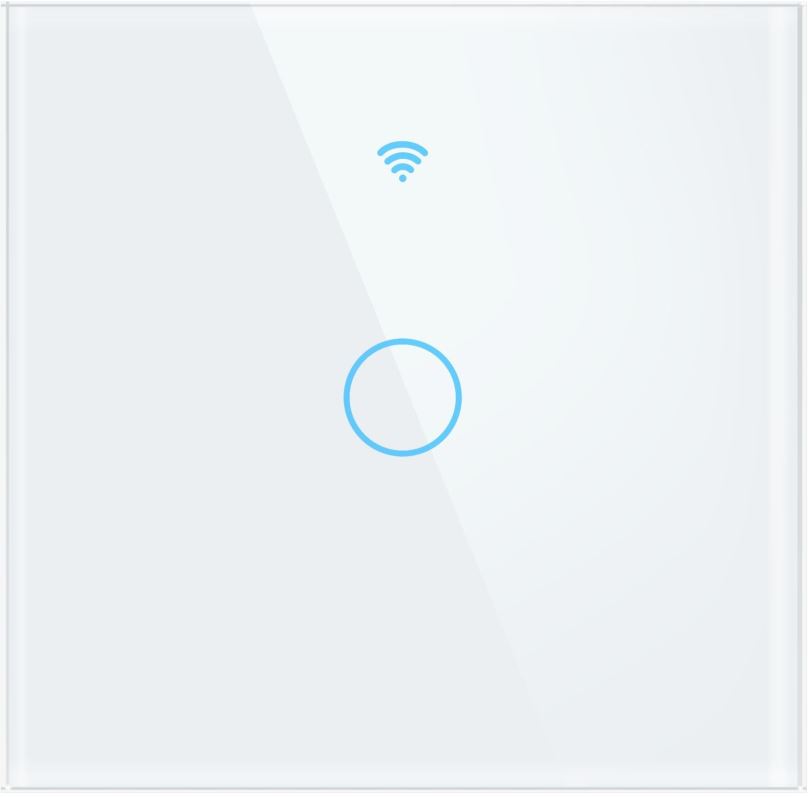 WiFi spínač Smoot Air Light Switch Počet tlačítek: Jednotlačítkový