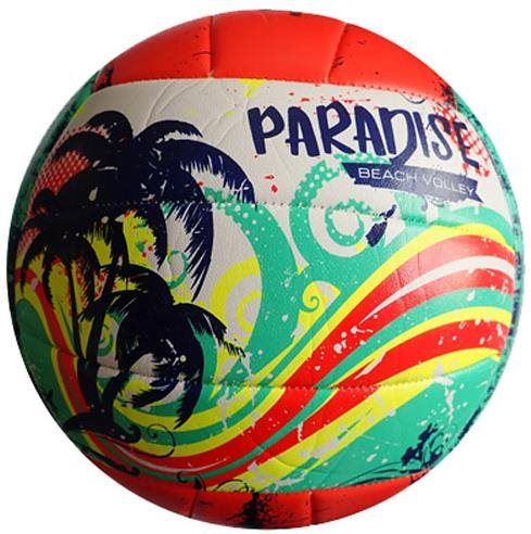Beachvolejbalový míč K7 Míč Beach volley Paradise červený