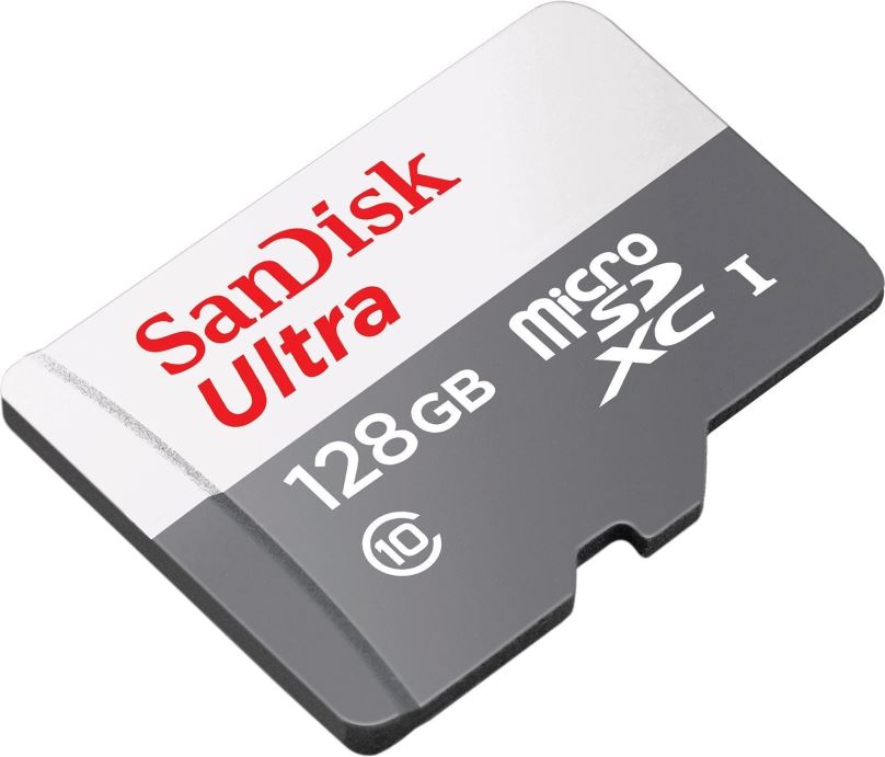 Paměťová karta SanDisk MicroSDXC 128GB Ultra Lite