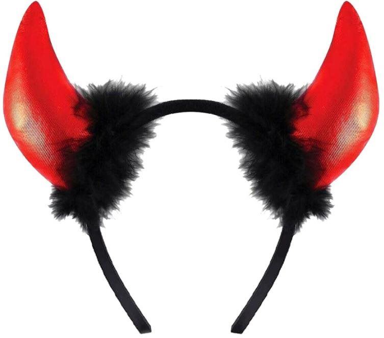 Doplněk ke kostýmu Verk Karnevalová čelenka s ďábelkými rohy