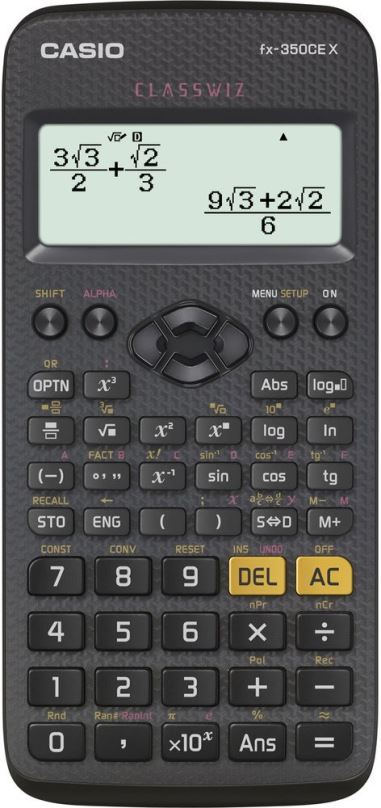 Kalkulačka CASIO CLASSWIZ FX 350 CE X