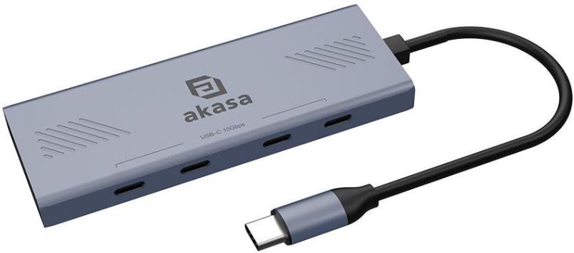 USB Hub AKASA - USB Type-C 4 Port Hub / AK-CBCA32-18BK
