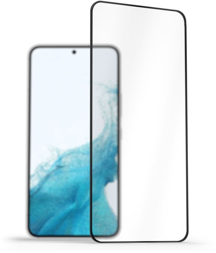 Ochranné sklo AlzaGuard 2.5D FullCover Glass Protector pro Samsung Galaxy S22
