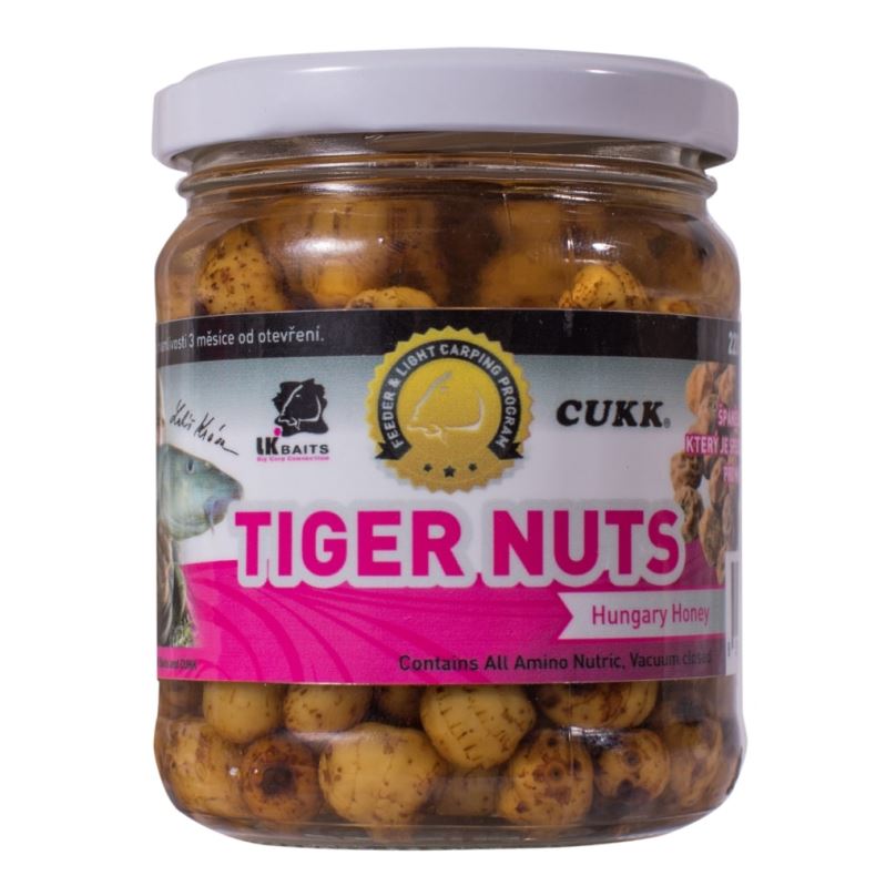 LK Baits Tygří ořechy Tiger Nuts Hungary Honey 220ml