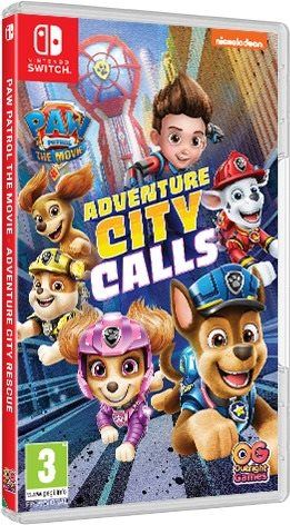 Hra na konzoli Tlapková Patrola: Adventure City Calls - Nintendo Switch