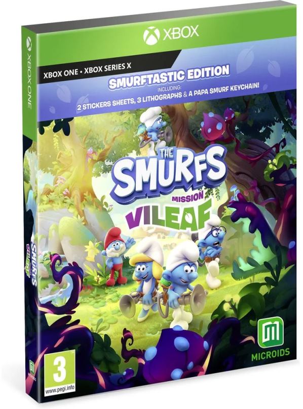 Hra na konzoli Šmoulové: Mise Zlobýl - Smurftastic Edition - Xbox