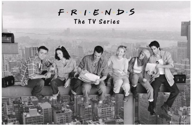 Plakát Friends - Přátelé - Lunch On A Skyscraper - plakát