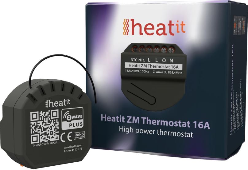 Termostat HEATIT ZM Thermostat 16A