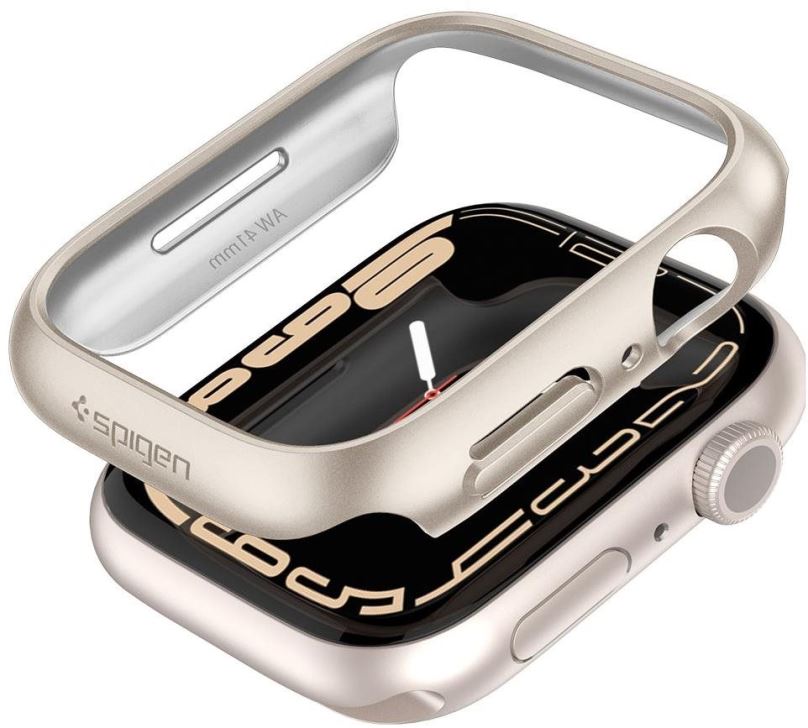 Ochranný kryt na hodinky Spigen Thin Fit Starlight Apple Watch 9/8/7 41mm