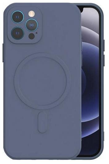 Kryt na mobil TopQ iPhone 13 Pro Max s MagSafe modrý 66880