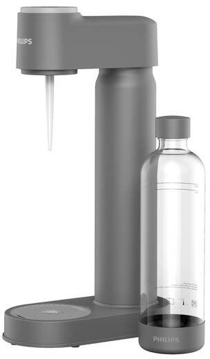 Výrobník sody Philips Lite ADD4901GR, s CO2 bombičkou, šedá