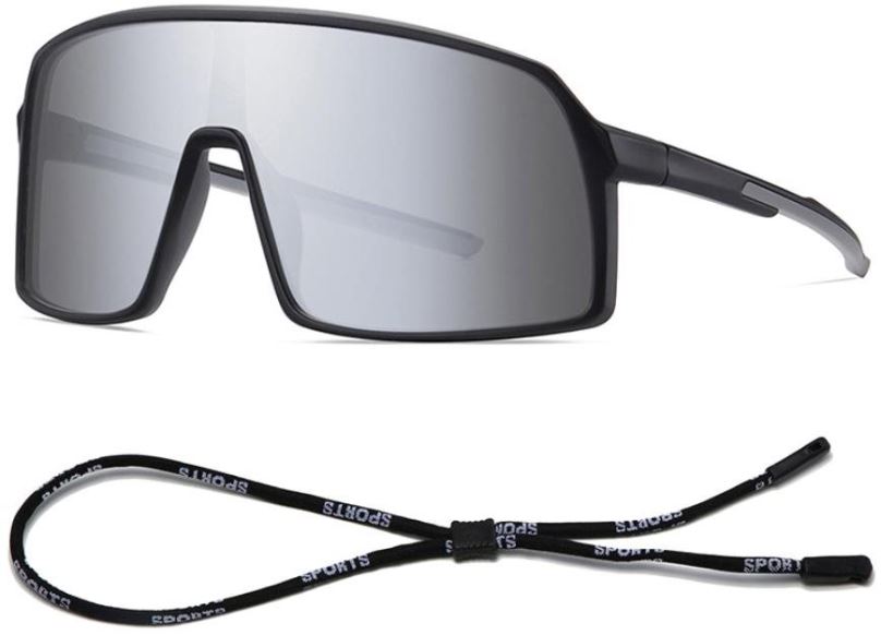 Sluneční brýle VeyRey Polarizační brýle sportovní Usayo černo-šedé
