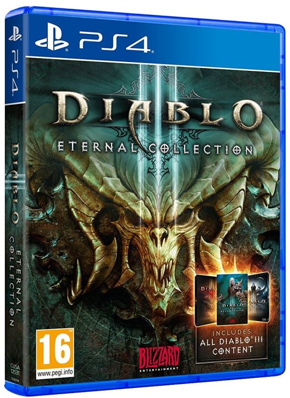 Hra na konzoli Diablo III: Eternal Collection - PS4