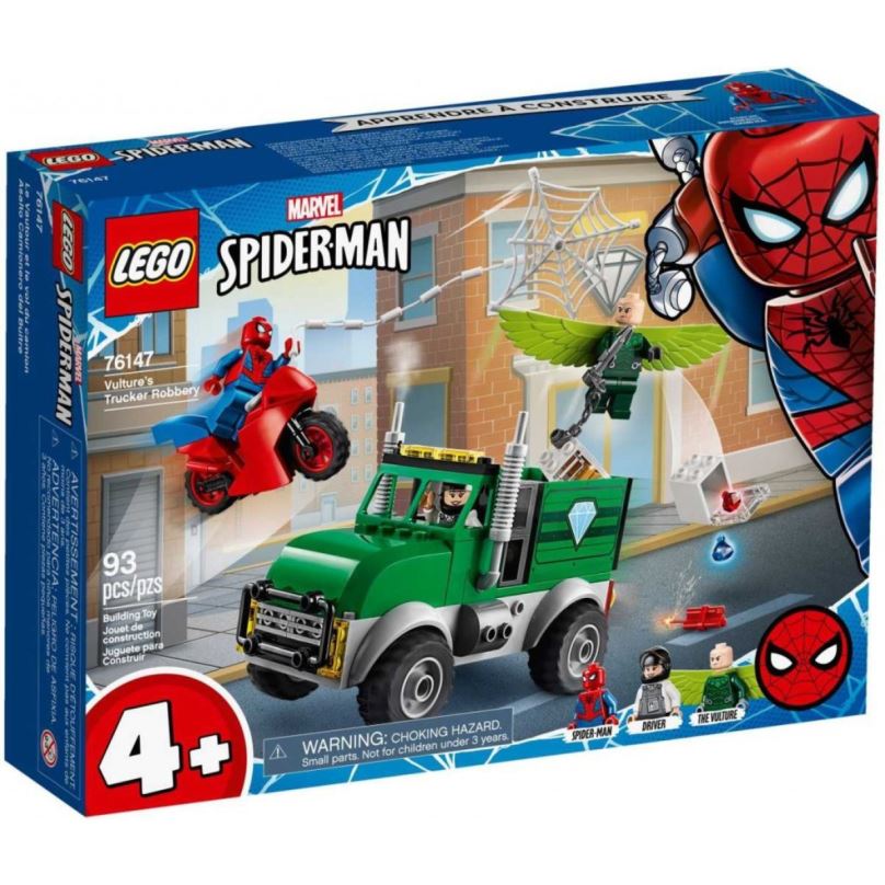LEGO stavebnice LEGO Super Heroes 76147 Vulture a přepadení kamionu