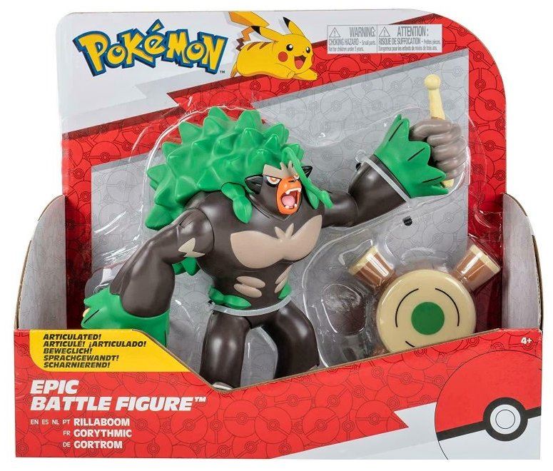 Pokémon Epic Battle figurka Rillaboom