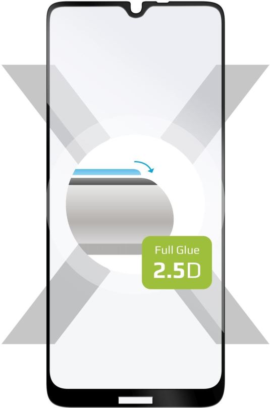 Ochranné sklo FIXED FullGlue-Cover pro Nokia G20 černé