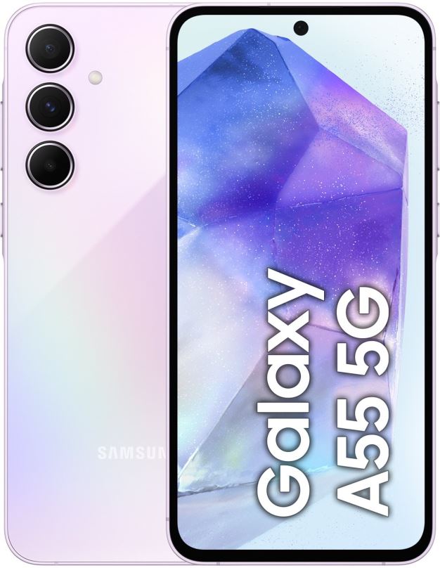 Mobilní telefon Samsung Galaxy A55 5G 8GB/128GB fialová