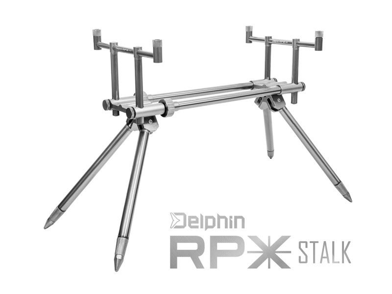 Delphin Stojan Rodpod RPX Stalk Silver 2 Rods