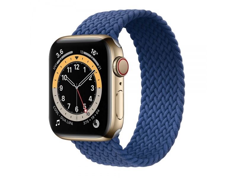 COTECi nylonový řemínek 170 mm pro Apple Watch 42/44/45/49mm atlantická modrá