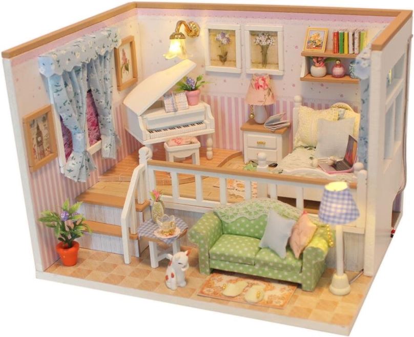 Vyrábění pro děti Dvěděti Miniatura domečku Domov tvých snů