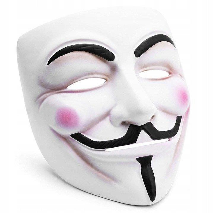 Doplněk ke kostýmu Verk Maska Anonymous