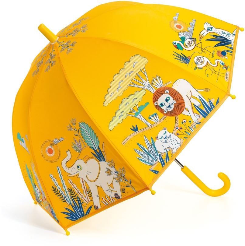 Dětský deštník Djeco Krásný designový deštník - Savana