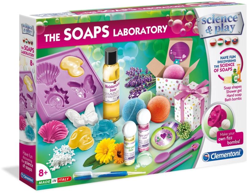 Výroba mýdel pro děti Mýdlová laboratoř