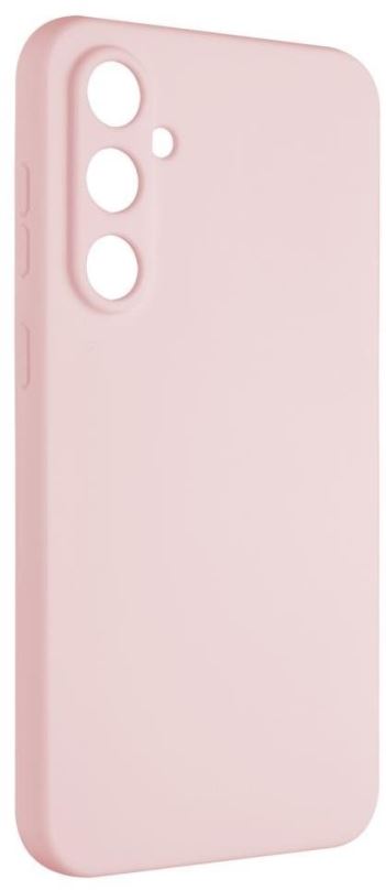 Kryt na mobil FIXED Story pro Samsung Galaxy S23 FE růžový