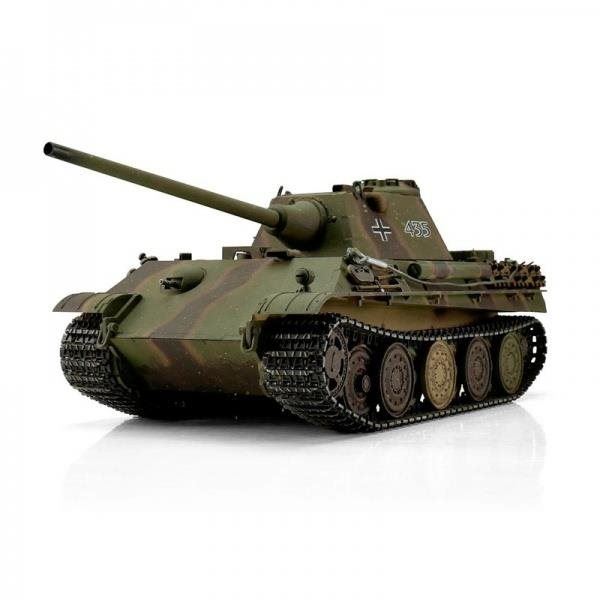RC tank Torro Panther F - InfraRed - Metal Edice 90% kamufláž