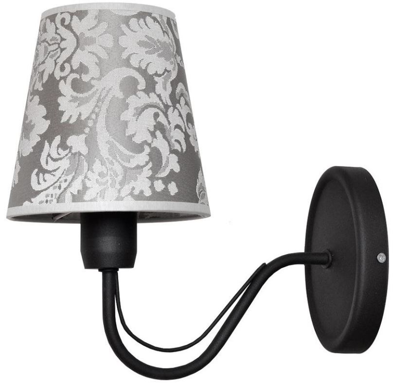 Nástěnná lampa Nástěnné svítidlo MALBO II 1xE27/60W/230V Černá