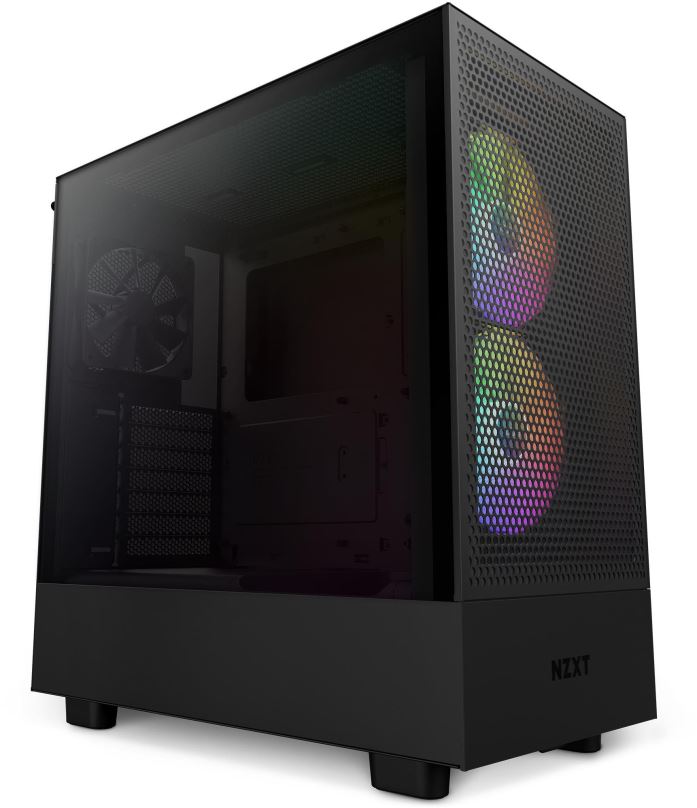 Počítačová skříň NZXT H5 Flow RGB Black