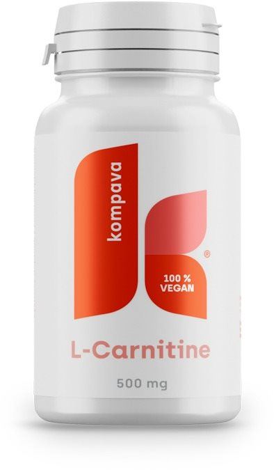 Spalovač tuků Kompava L-Carnitine 500 mg, 60 kapslí