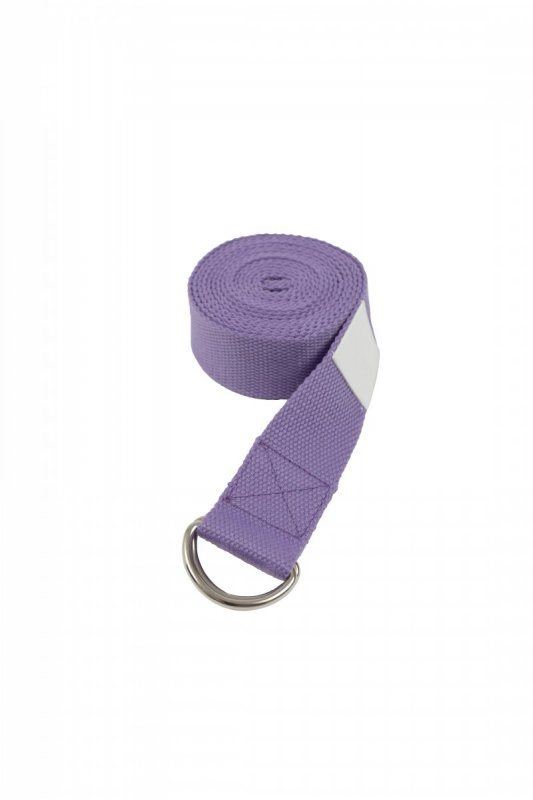 Popruh na jógu Sharp Shape Yoga strap purple