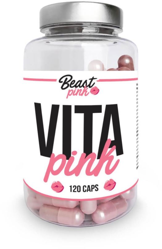 Vitamíny BeastPink Multivitamín Vita Pink 120 kapslí