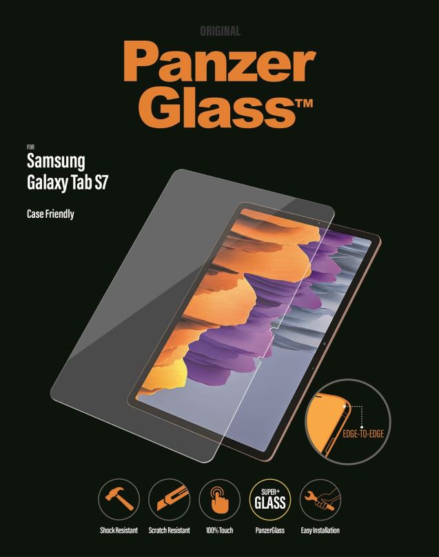Ochranné sklo PanzerGlass Edge-to-Edge pro Samsung Galaxy Tab S7 11"  čiré