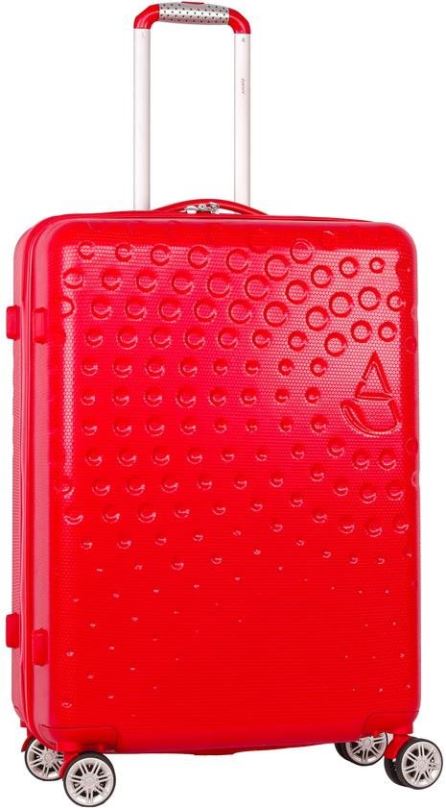 Cestovní kufr AEROLITE T-565/3-M ABS - červená